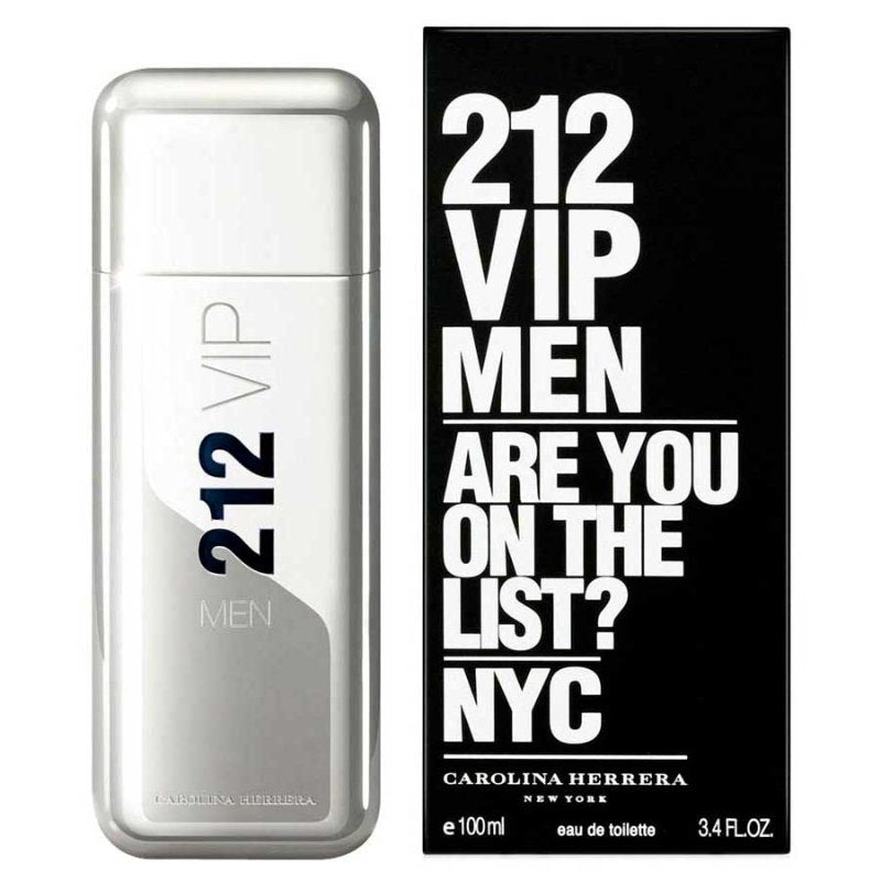 212 VIP Silver Men 100ml - Enchanting Fragrances