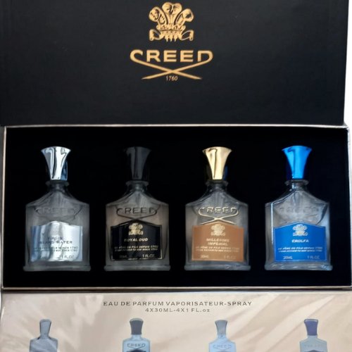Creed Mini Gift Set ( Unisex ) Black Box - Enchanting Fragrances